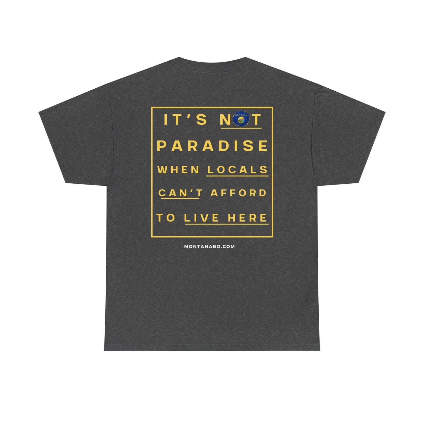 It's not paradise - Unisex Heavy Cotton Tee