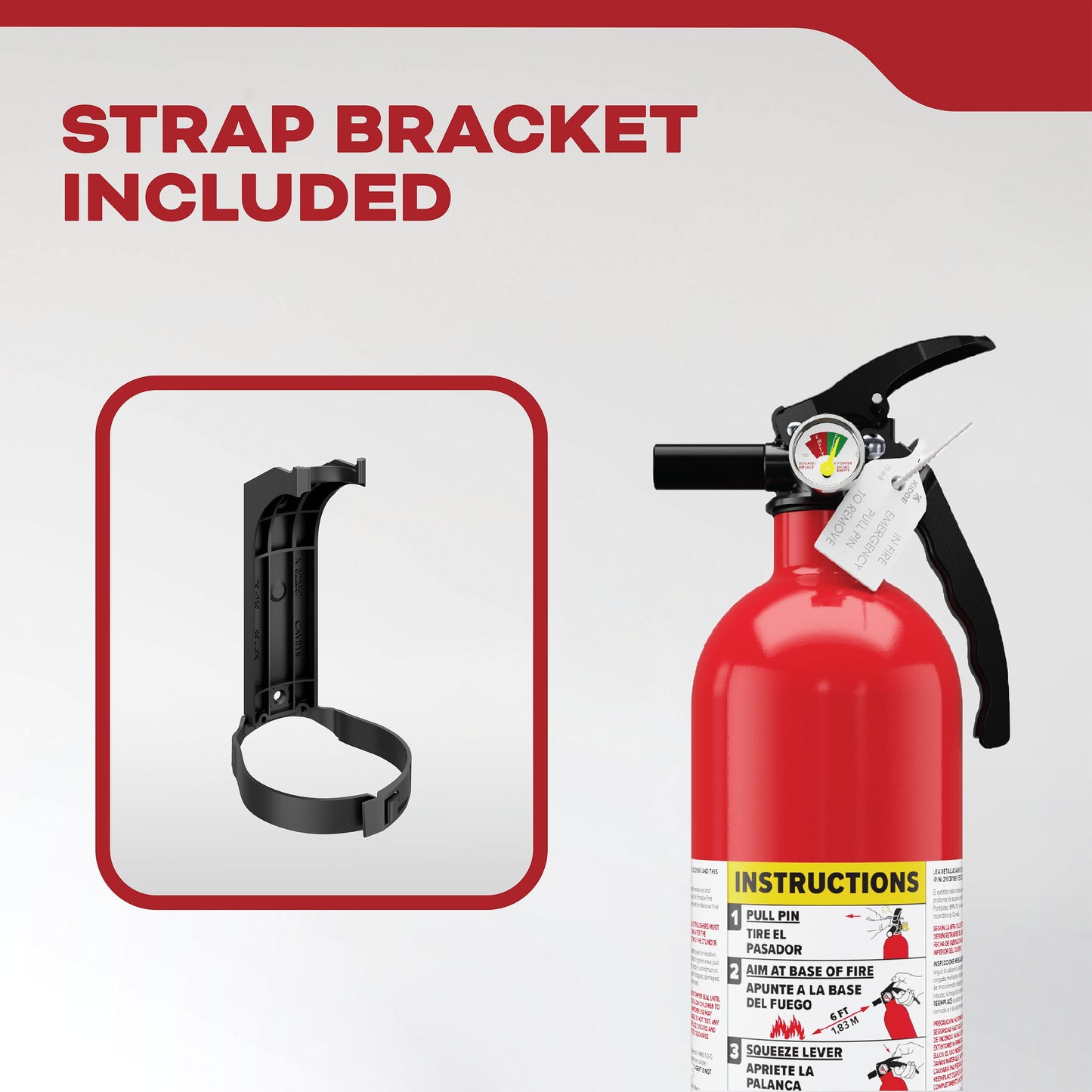 Basic Fire Extinguisher for Home, Residential 1A10BC