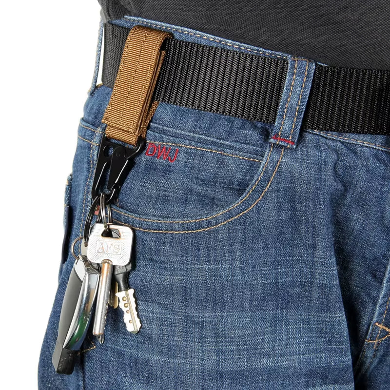 New Outdoor Multi-Function Belt Buckle Hiking Backpack Nylon Hanging Buckle Men'S Tactical Belt Accessories New Keychain