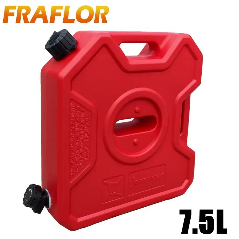 Convenient 7.5L Liters Car Mounted Water Can with Water Tap for Camping Drinking Outdoor Bucket Portable Pure Water Storage Tank
