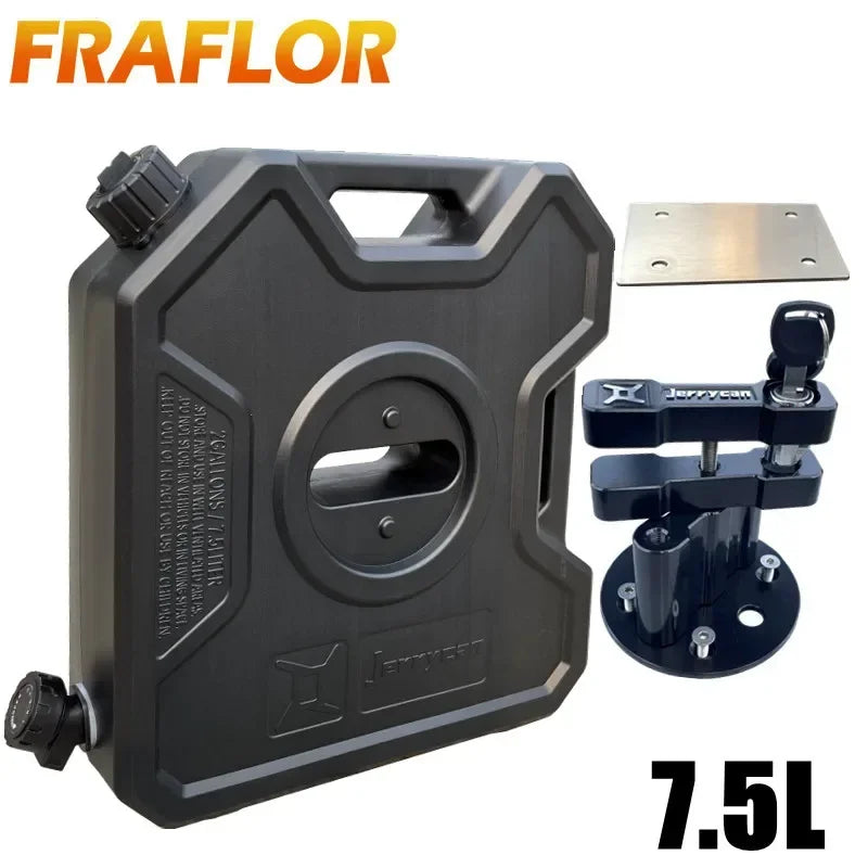 Convenient 7.5L Liters Car Mounted Water Can with Water Tap for Camping Drinking Outdoor Bucket Portable Pure Water Storage Tank
