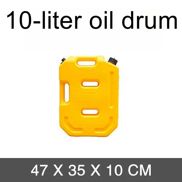 Car Plastic Gasoline Special Barrel Thickened Explosion-Proof Gasoline Jug 10L Spare Gasoline Bucket