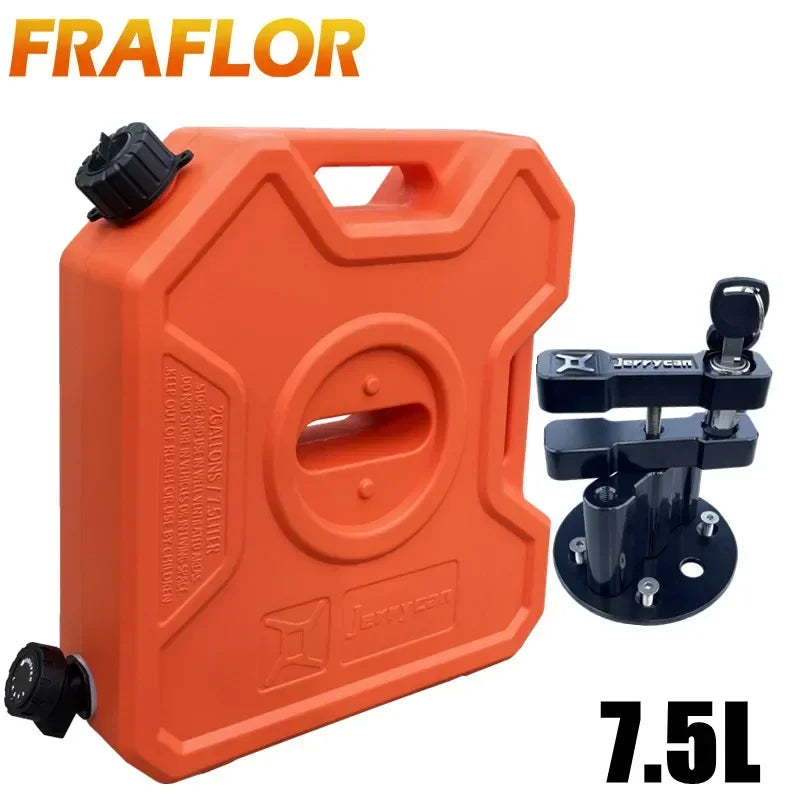 Convenient 7.5L Liters Car Mounted Water Can with Water Tap for Camping Drinking Outdoor Bucket Portable Pure Water Storage Tank