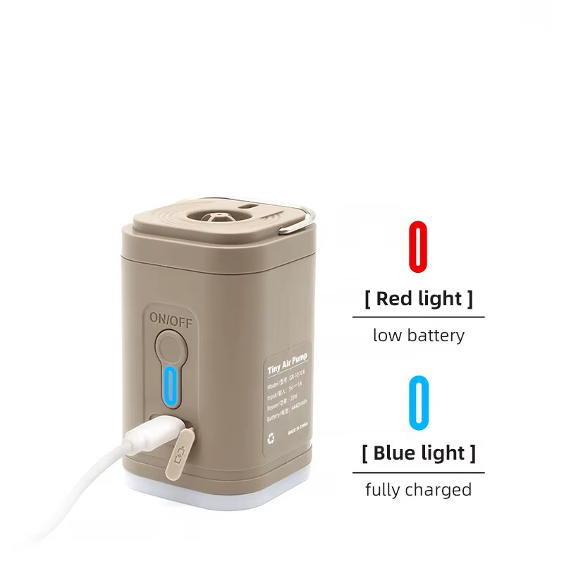 Electric Air Pump Portable Wireless Air Compressor Inflator/Deflator Pumps for Inflatable Cushions Air Beds Boat Swimming Ring