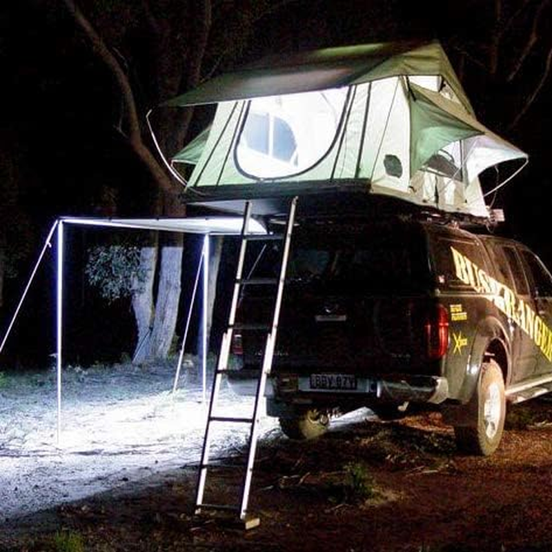 Dimmable LED Camping Light Flexible Strip IP68 with Mounting Jacket - 1300 Lumen - IP68 Dual-Protection Water Resistanc Perfect for RV Camping and Overland