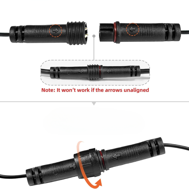 Dimmable LED Camping Light Flexible Strip IP68 with Mounting Jacket - 1300 Lumen - IP68 Dual-Protection Water Resistanc Perfect for RV Camping and Overland