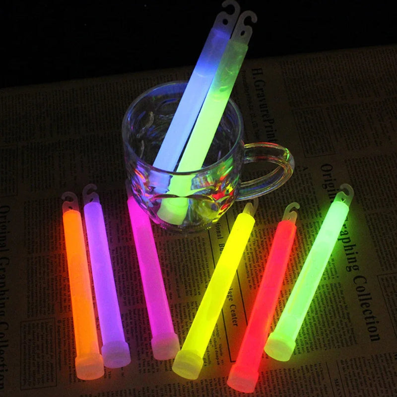 5/10Pcs Survival Kit Military Glow Light Stick SOS Gear Outdoor Military Equipment Camping Supplies Bright Fluorescent Stick