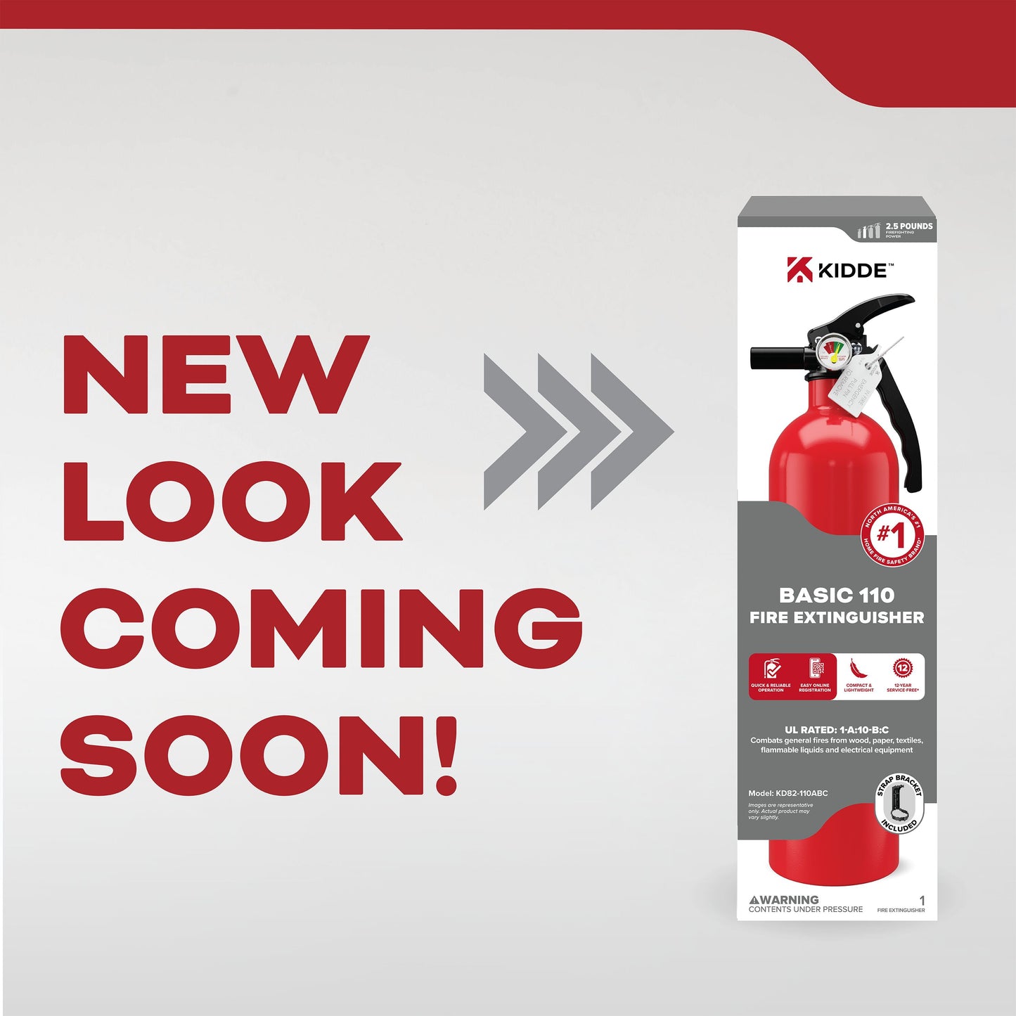 Basic Fire Extinguisher for Home, Residential 1A10BC