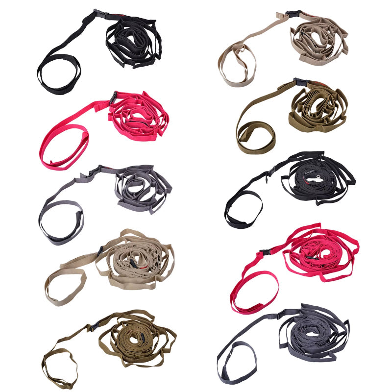1.8/5M Outdoor Hanging Rope Portable Lanyard Canopy Hanger Camping Campsite Storage Strap Backpacking Hiking Tent Accessories