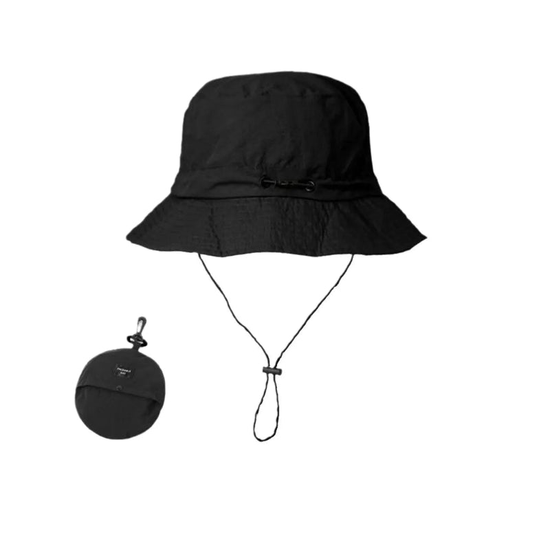 Summer Sun Protection Waterproof Fisherman Hat Bucket Camping Hiking Mountaineering Cap with Storage Bag Anti-Uv Sun