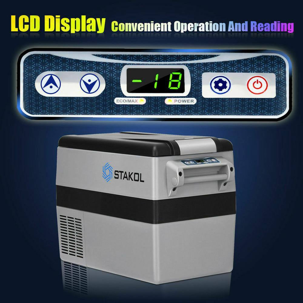 Portable Refrigerator Vehicle Car Compressor Freezer Cooler 44-Quart