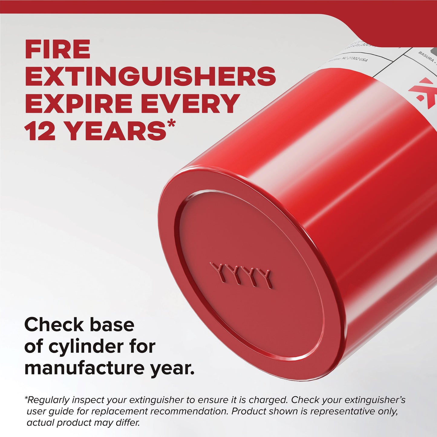 Basic Fire Extinguisher for Home, Residential 1A10BC