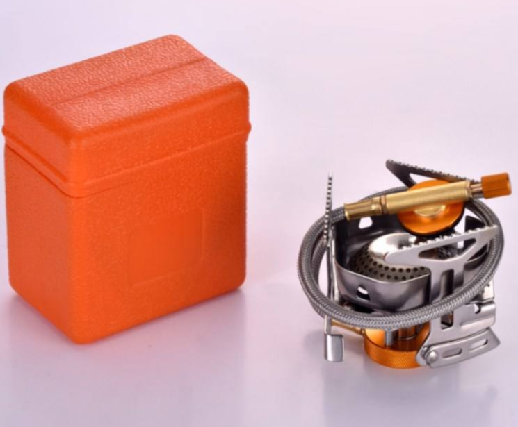 Camping Gas Stove Portable Folding Outdoor Backpacking Stove Tourist Equipment for Cooking Hiking Picnic 3500W