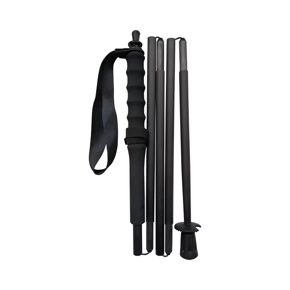 HEALING Ultra Light Trekking Pole Carbon Folding Hiking Stick Collapsible Hiking Poles Trekking Stick Walking Poles Walk