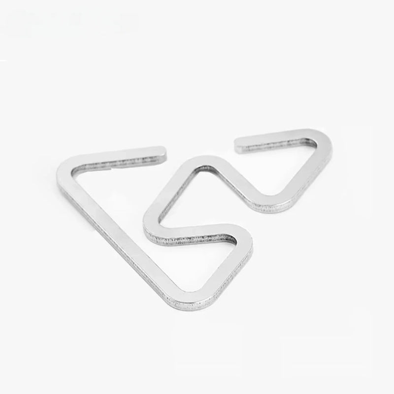 Camping Circular Hook Ultralight Hiking Supplies Stainless Buckle Multifunctional Travel Equipment Strongly Bearing Hook