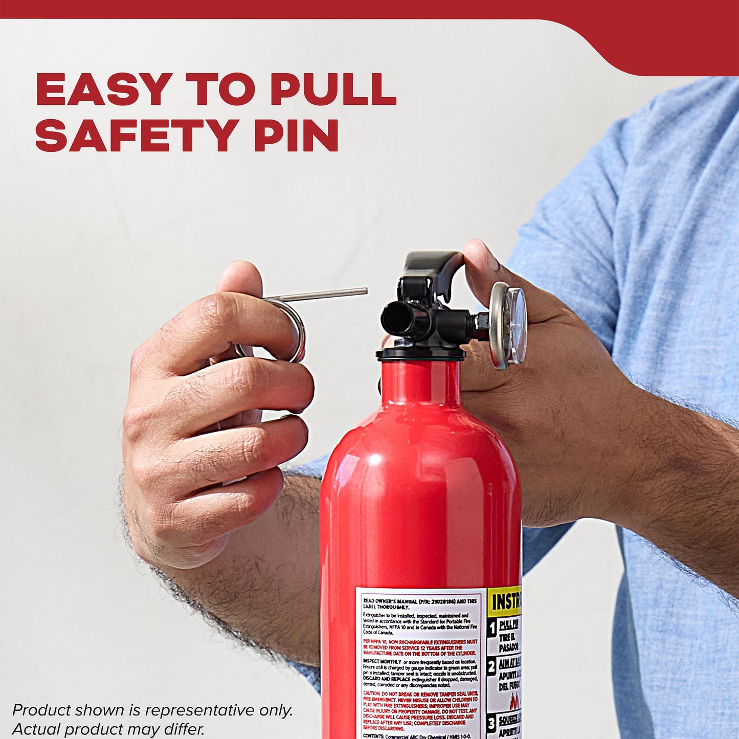 Basic Fire Extinguisher for Home, Residential 1A10BC