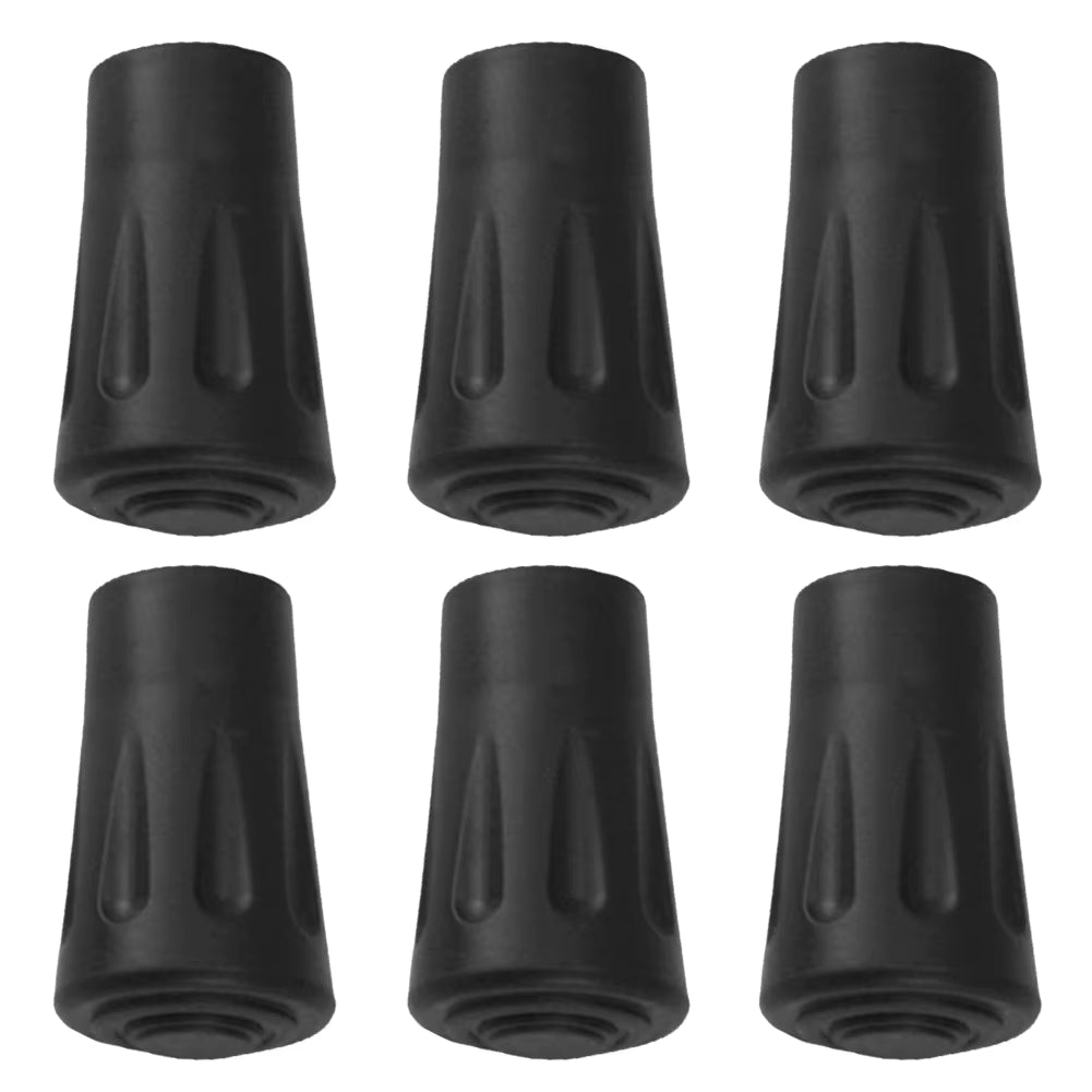 6/12Pcs Non-Slip Trekking Sticks Protector Cap Tip Walking Stick Bottom Pads Cover Buffer Lightweight for Climbing Hiking