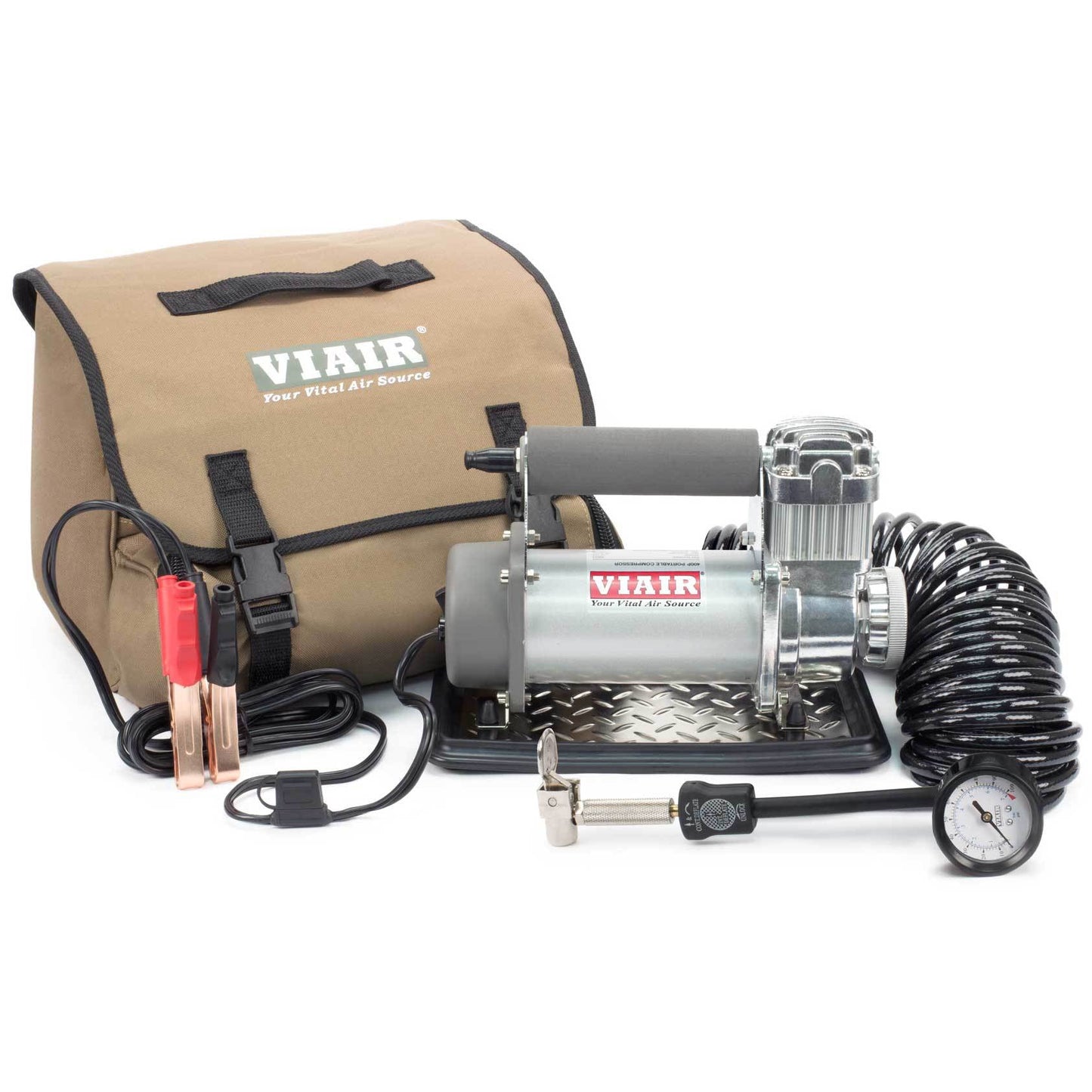 400P Portable 12V 33% Duty 150 PSI Compressor Kit for Tires up to 35"