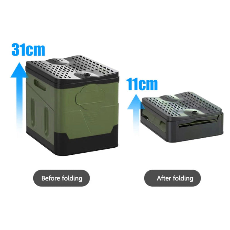 1-5Rolls Degradable Garbage Bags Outdoor Folding Toilet Garbage Bag Environmentally Friendly Biodegradable Camping Travel Suppli