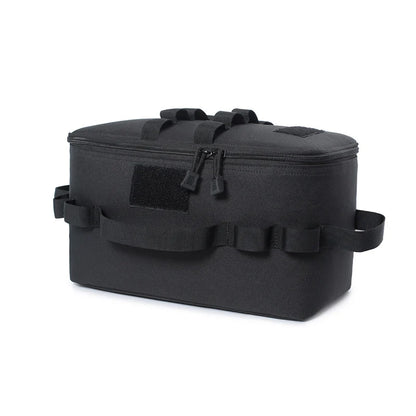 Outdoor Camping Storage Bag Large Capacity Gas Stove Canister Pot Carry Bag Sack Picnic Bag Cookware Utensils Organizer