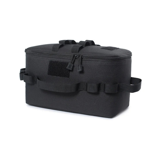 Outdoor Camping Storage Bag Large Capacity Gas Stove Canister Pot Carry Bag Sack Picnic Bag Cookware Utensils Organizer