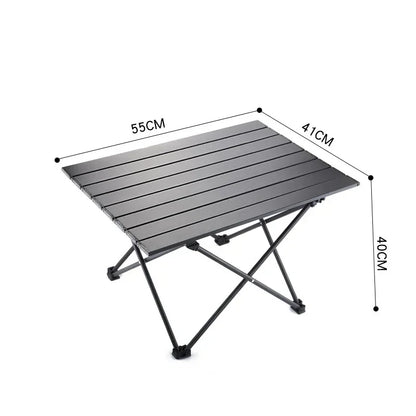 Folding Camping Table, Modern Chicken Rolls Design, Picnic Table, Hiking Backpack Storage, Outdoor Furniture, Folding Table