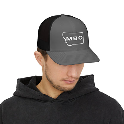 MBO Snapback Trucker Cap, Stylish Hat for Outdoor Adventures, Sports Events, Casual Wear, Perfect Gift for Him/Her