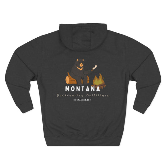 Cozy Bear Camping Hoodie - Perfect Gift for Nature Lovers, Outdoor Adventures, Camping Trip, Fall Celebrations, Animal Enthusiasts