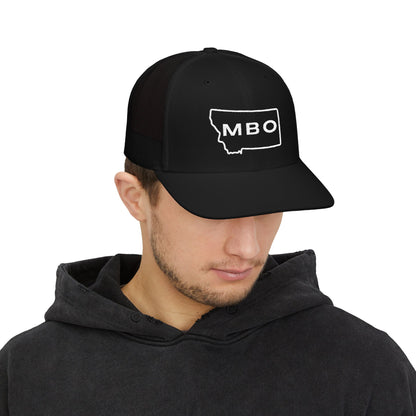 MBO Snapback Trucker Cap, Stylish Hat for Outdoor Adventures, Sports Events, Casual Wear, Perfect Gift for Him/Her