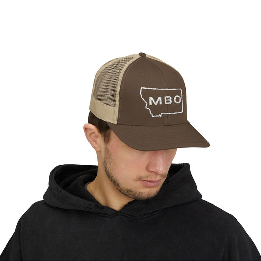 MBO Snapback Trucker Cap, Stylish Hat for Outdoor Adventures, Casual Wear, Gifts, and Everyday Use