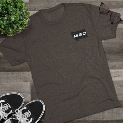 MBO's Unisex Tri-Blend Crew Premium Tee – Explore More Discover More, Gift for Outdoor Lovers, Hiking Shirt, Travel Tee, Summer Apparel