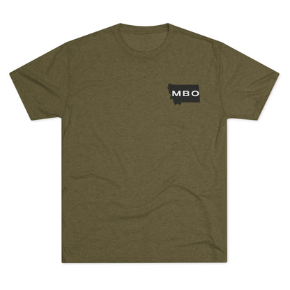 MBO's Unisex Tri-Blend Crew Premium Tee – Explore More Discover More, Gift for Outdoor Lovers, Hiking Shirt, Travel Tee, Summer Apparel