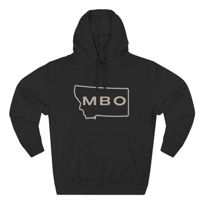 Montana-Themed Fleece Hoodie, Cozy Winter Wear, Outdoor Adventure Sweatshirt, Gift for Nature Lovers, Perfect for Camping & Hiking