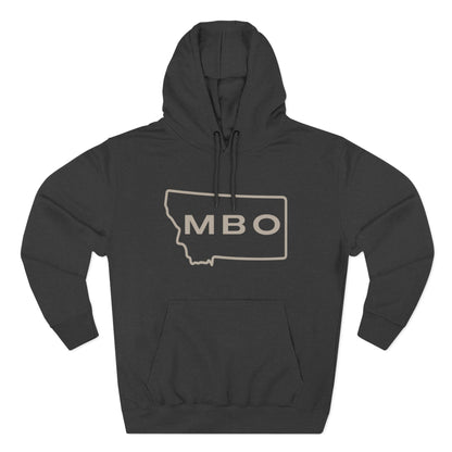 Montana-Themed Fleece Hoodie, Cozy Winter Wear, Outdoor Adventure Sweatshirt, Gift for Nature Lovers, Perfect for Camping & Hiking