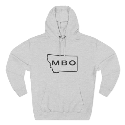 Montana Adventure Fleece Hoodie - Perfect for Outdoor Lovers, Hiking, Camping, Travel, and Casual Wear