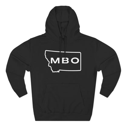 Montana Bear Fleece Hoodie | Cozy Winter Wear, Outdoor Adventure Gear, Perfect for Gift Giving, Travel Souvenir, Casual Outfit