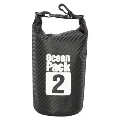 2/5/10/15/20/30L Waterproof Swimming Bag Carbon Fiber Waterproof Dry Bag Outdoor Foldable Storage Beach Swimming Rafting Bag