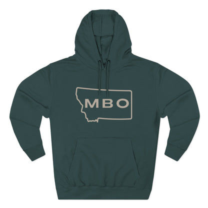 Montana-Themed Fleece Hoodie, Cozy Winter Wear, Outdoor Adventure Sweatshirt, Gift for Nature Lovers, Perfect for Camping & Hiking