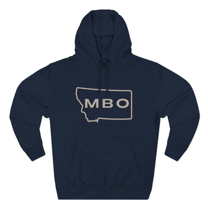 Montana-Themed Fleece Hoodie, Cozy Winter Wear, Outdoor Adventure Sweatshirt, Gift for Nature Lovers, Perfect for Camping & Hiking