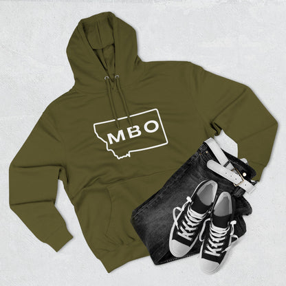Montana Adventure Fleece Hoodie - Perfect for Outdoor Lovers, Hiking, Camping, Travel, and Casual Wear