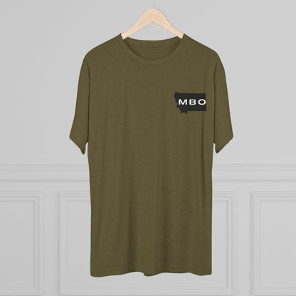 MBO's Unisex Tri-Blend Crew Premium Tee – Explore More Discover More, Gift for Outdoor Lovers, Hiking Shirt, Travel Tee, Summer Apparel