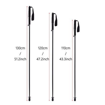 HEALING Ultra Light Trekking Pole Carbon Folding Hiking Stick Collapsible Hiking Poles Trekking Stick Walking Poles Walk