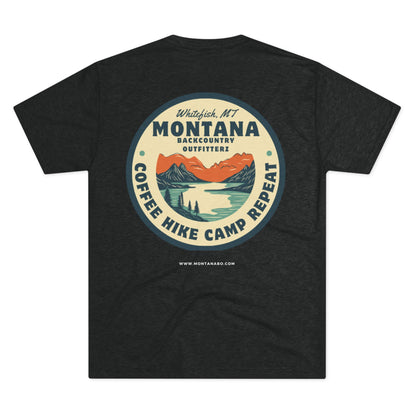 MBO's Unisex Tri-Blend Crew Premium Tee – Explore More Discover More, Gift for Outdoor Lovers, Hiking Shirt, Travel Tee, Summer Apparel