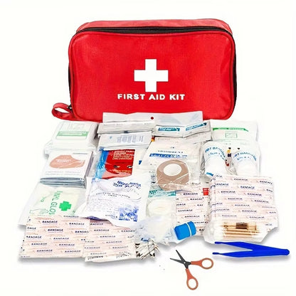 Multi-Purpose Emergency Medical Supplies Portable Medical Kit for Outdoor Hunting, Hiking, Camping, Etc. Outdoor First Aid Kit
