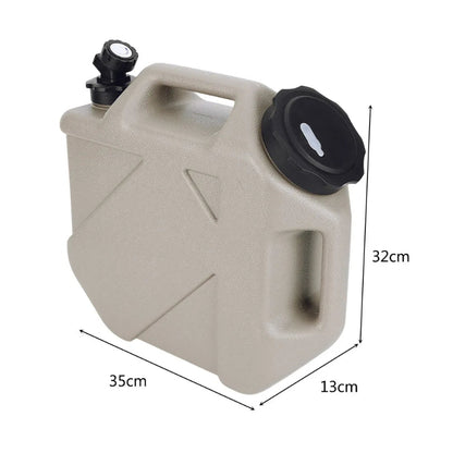 10/12L Camping Water Container Outdoor Water Bucket Large Capacity Portable Water Bag Detachable Faucet Picnic Drive Water Tank