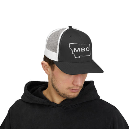 MBO Snapback Trucker Cap, Stylish Hat for Outdoor Adventures, Casual Wear, Gifts, and Everyday Use
