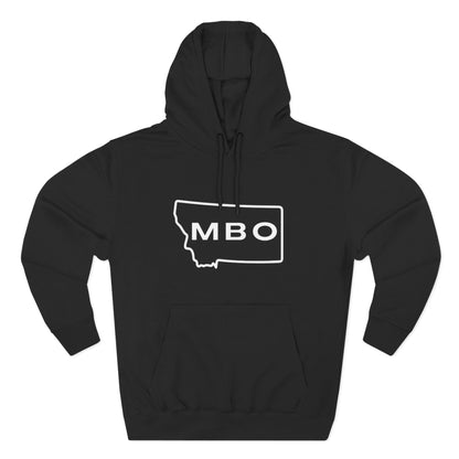Montana Adventure Fleece Hoodie - Perfect for Outdoor Lovers, Hiking, Camping, Travel, and Casual Wear