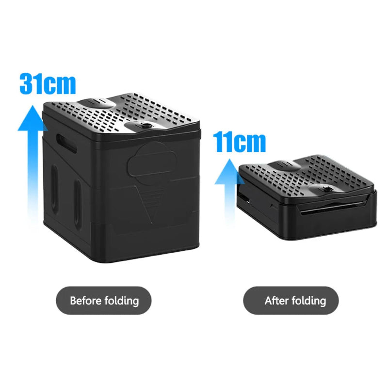 1-5Rolls Degradable Garbage Bags Outdoor Folding Toilet Garbage Bag Environmentally Friendly Biodegradable Camping Travel Suppli