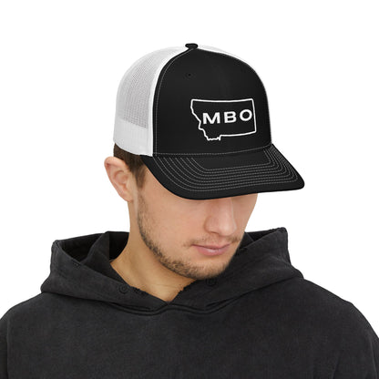 MBO Snapback Trucker Cap, Stylish Hat for Outdoor Adventures, Sports Events, Casual Wear, Perfect Gift for Him/Her