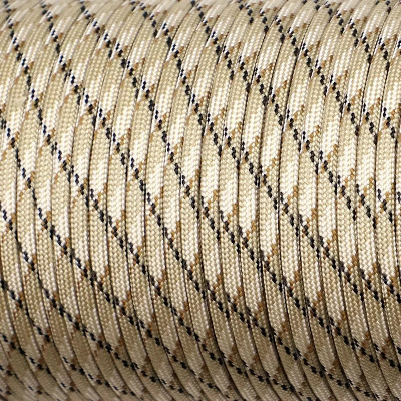 550 Paracord 5 15 30 M Dia.4Mm 7-Cores Cord Parachute Rope Camping Accessories Outdoor Lanyard for Hiking Survival